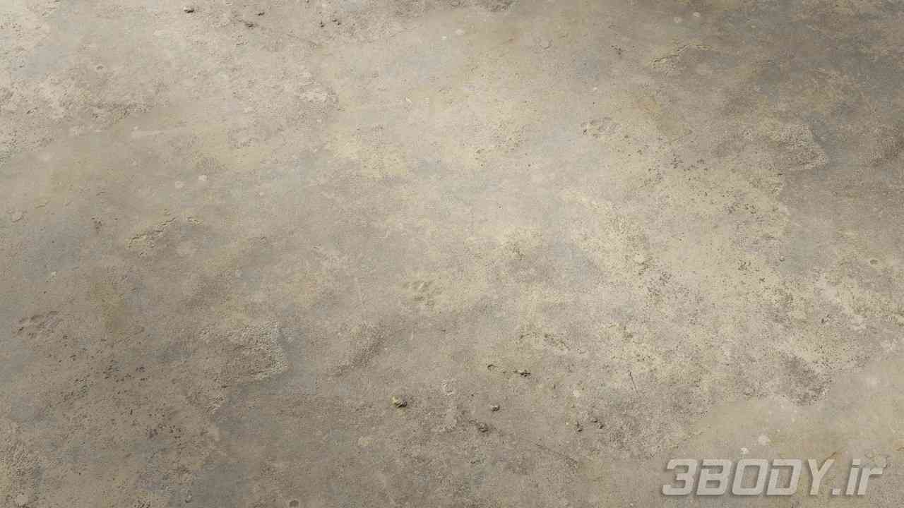 متریال بتن صاف smooth concrete عکس 1